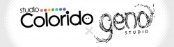 Логотип студии Studio Colorido x Geno Studio